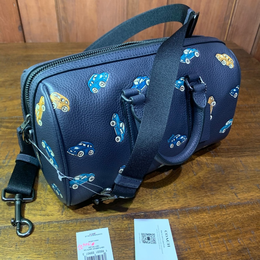 Coach leather crossbody bag, new with tags.